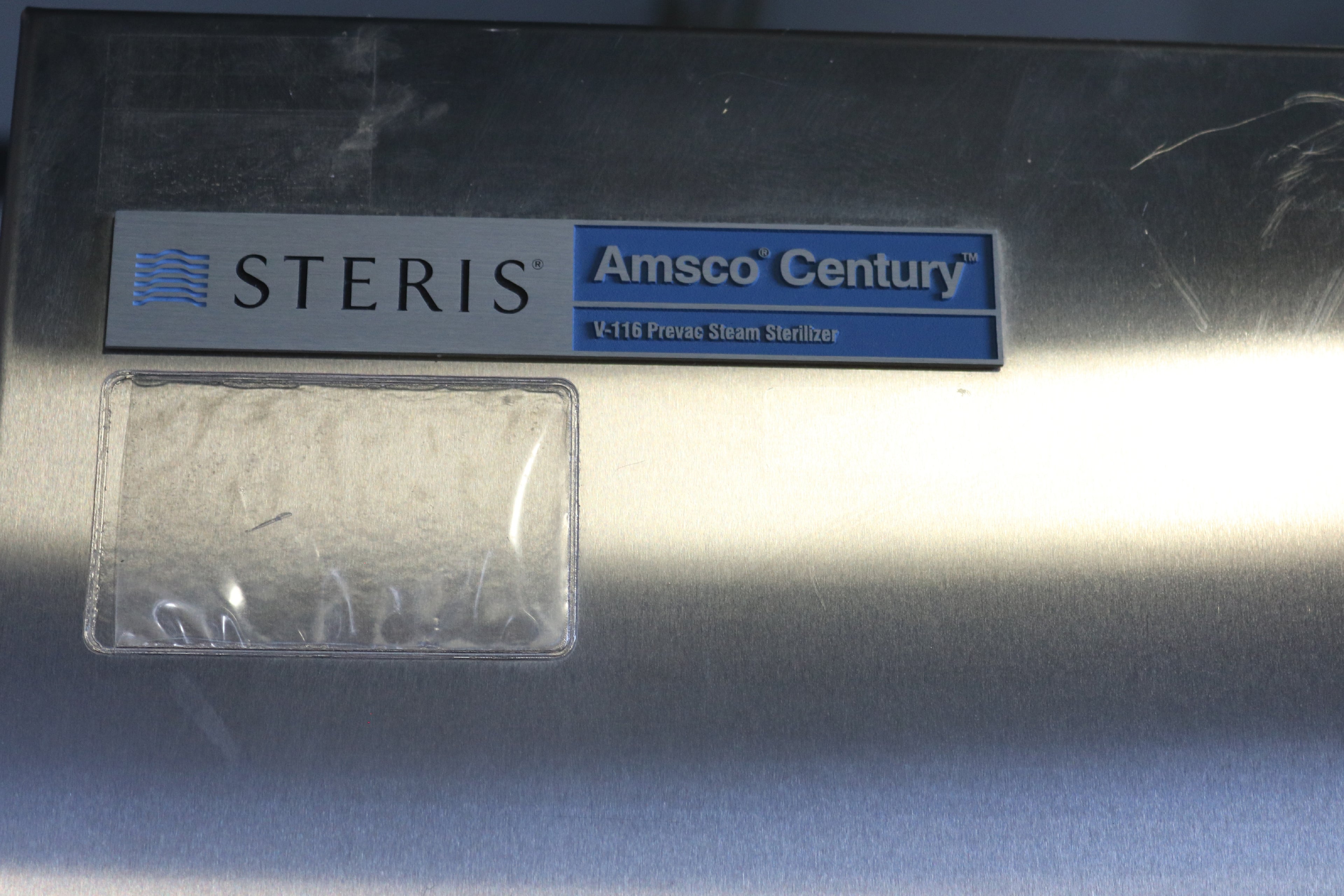 Steris AMSCO Century V-116 Prevac Steam Sterilizer 16x16x26" & Water Conditioner