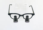Chess 5.75 R3 Double Eye Magnifier Loupe Glasses Hands-Free Black Color AS IS