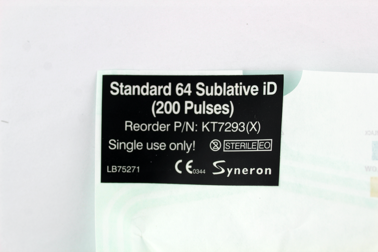 KT7293 Syneron Candela Standard 64 Sublative iD 200 Pulse NEW Box 8 Tip