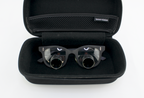 Chess 5.75 R3 Double Eye Magnifier Loupe Glasses Hands-Free Black Color AS IS