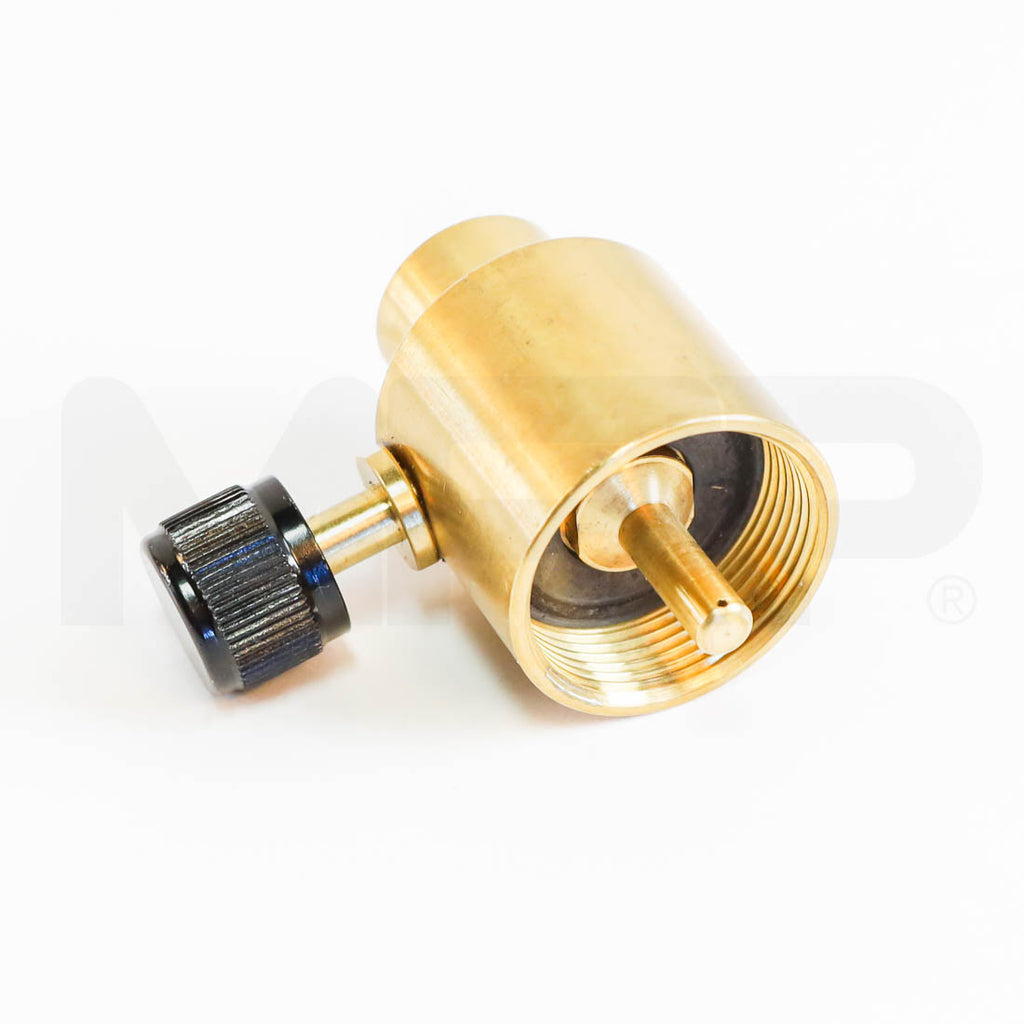 Brass Cryogen Gas Release Valve Back