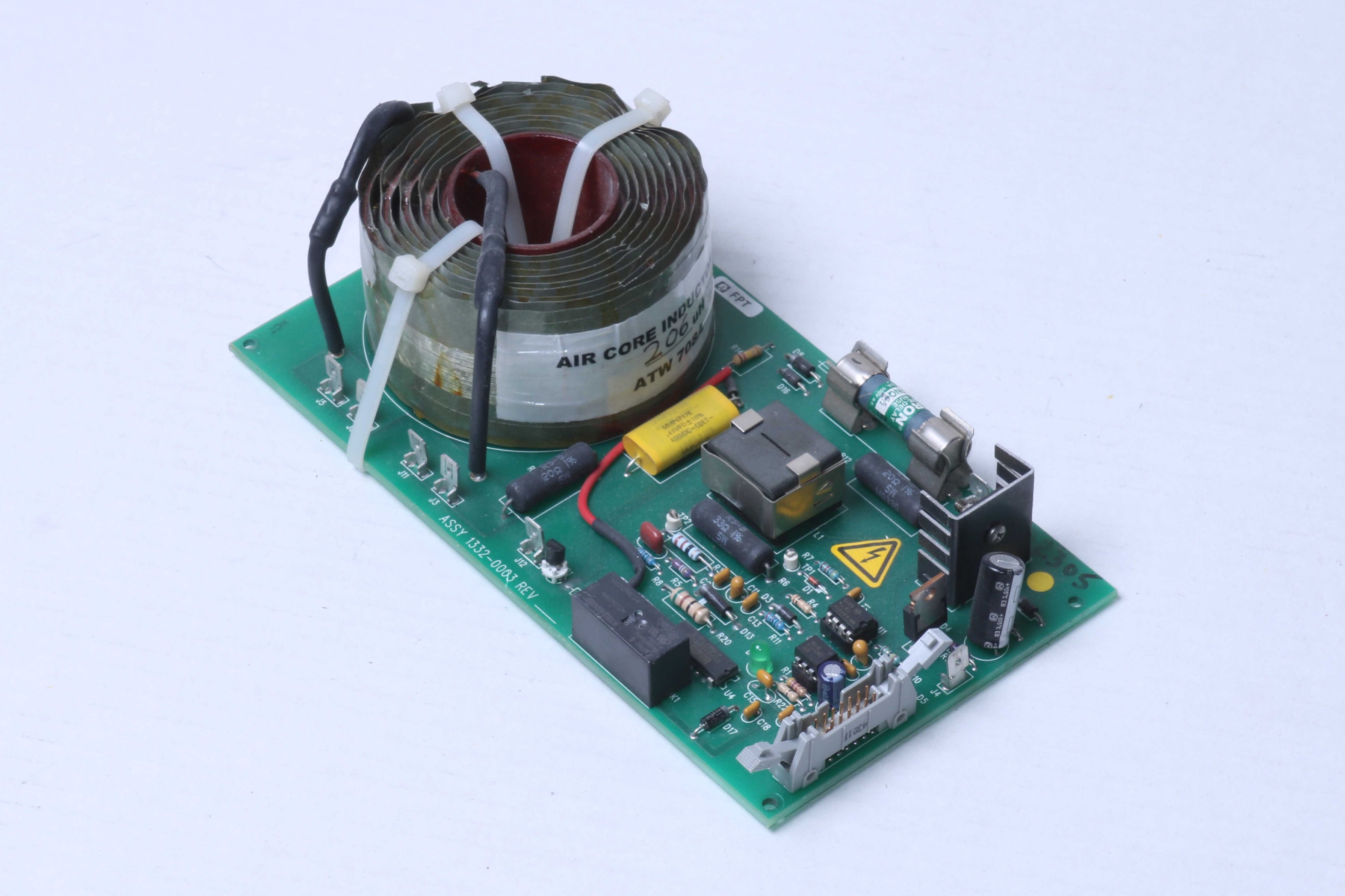 Palomar MediLux ATW Air Core Inductor Board PCB 1332-0003 206 uH UNTESTED AS IS