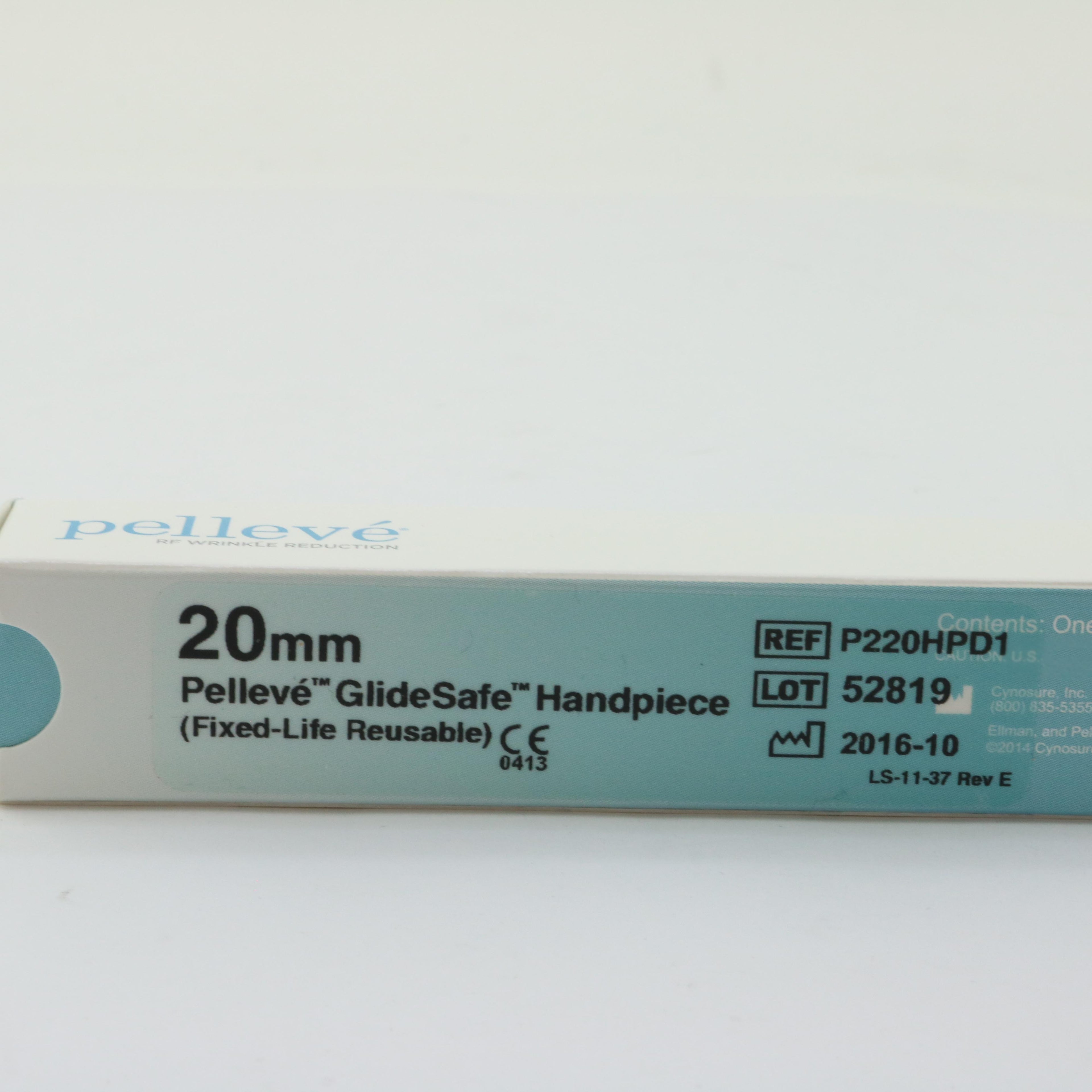 2016 Ellman Pelleve P220HPD 20mm GlideSafe RF Tightening Handpiece Single (1)