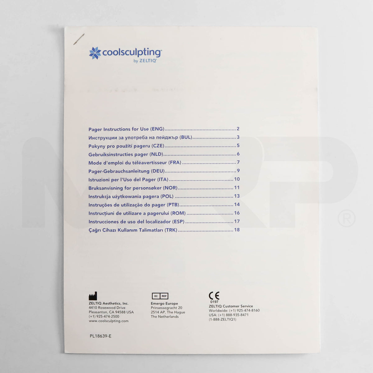 Zeltiq Coolsculpting Pager Instructions Use