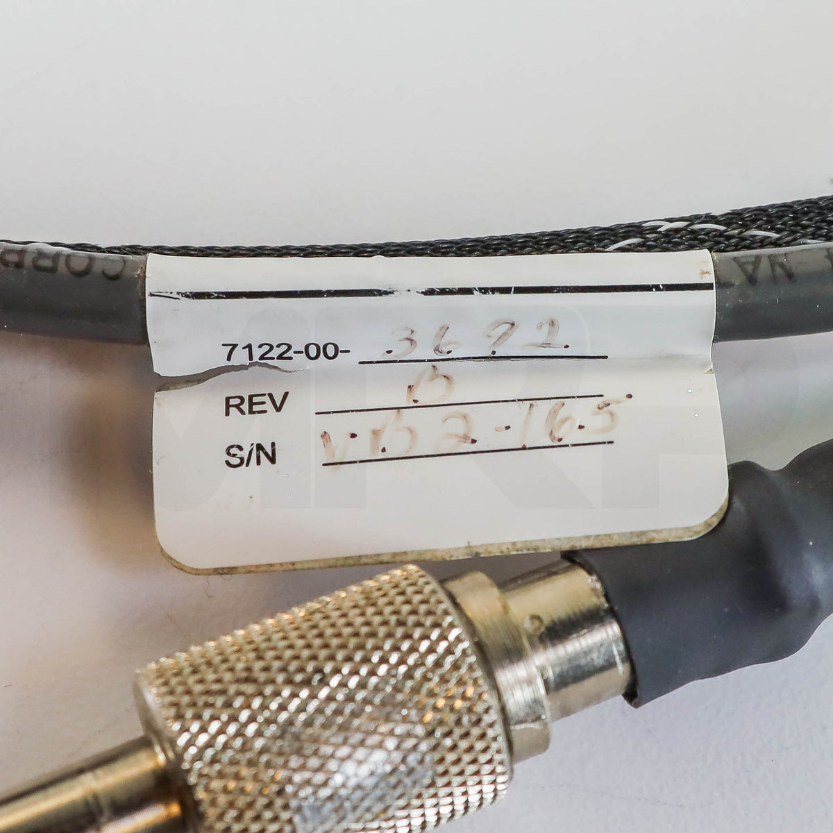 Candela VBeam Perfecta Handpiece Fiber Label