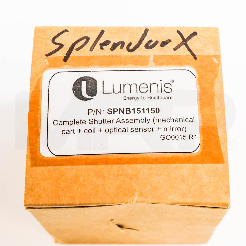 Lumenis SplendorX Complete Shutter Assembly Label