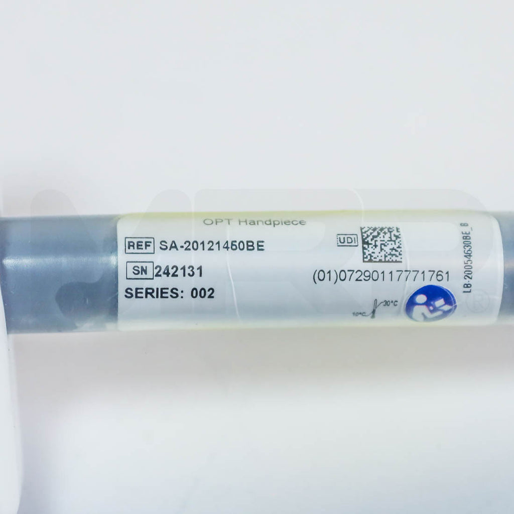 Lumenis OptiLIGHT OPT Treatment Head Handpiece Label