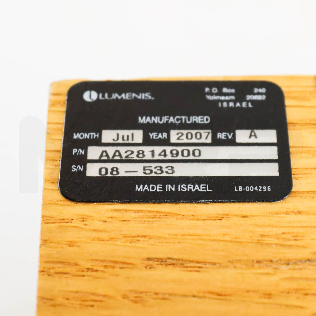 Lumenis UltraPulse 125mm Handpiece Case Label