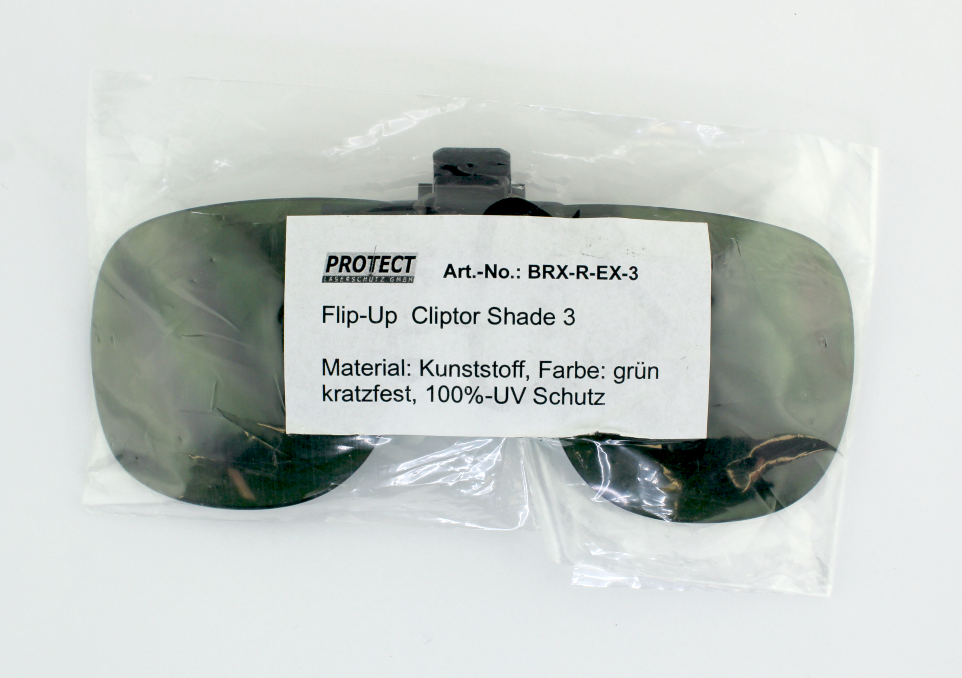 Lightweight Plastic Clip-On Flip-Up Lenses Spectacles Glassworking Spectacles