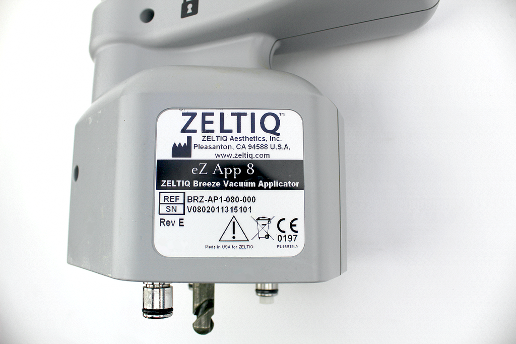 Zeltiq CoolSculpting EZ App 8 Breeze Vacuum Applicator BRZ-AP1-080-000 Handpiece