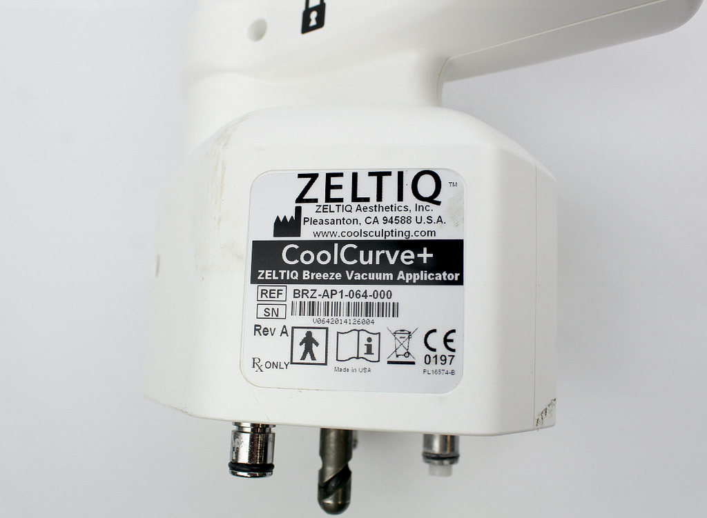 Zeltiq CoolSculpt CoolCurve+ Breeze Vacuum Applicator BRZ-AP1-064-000 Handpiece