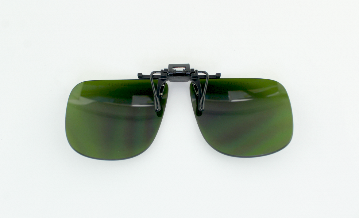 Lightweight Plastic Clip-On Flip-Up Lenses Spectacles Glassworking Spectacles