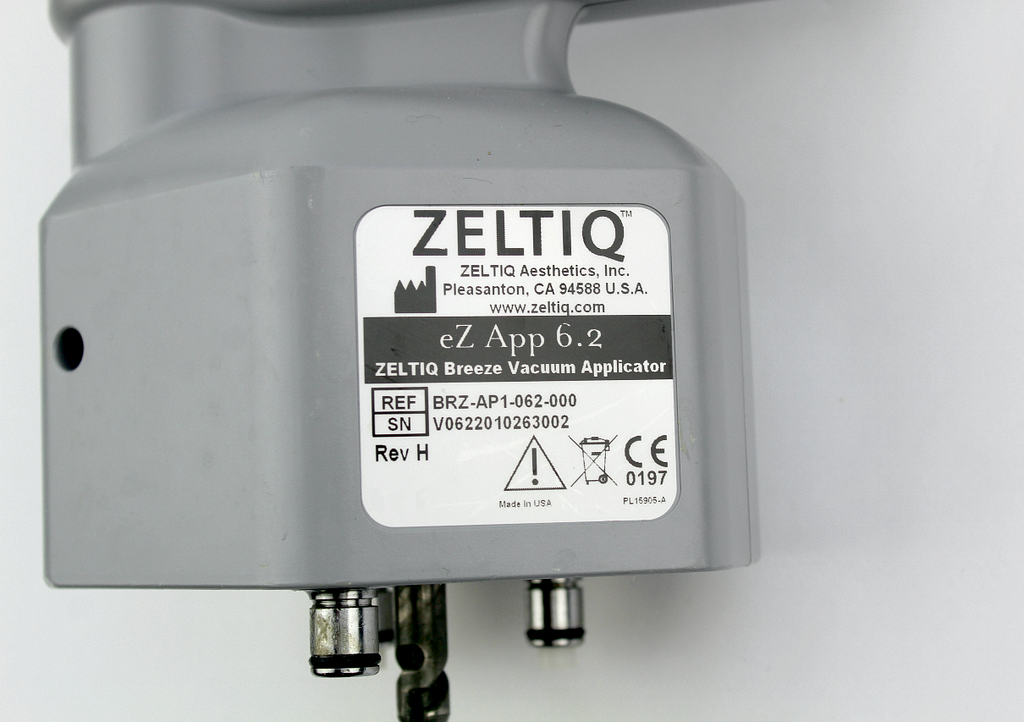 Zeltiq CoolSculpting eZ App 6.2 Breeze Vacuum Applicator BRZ-AP1-062-000 2010