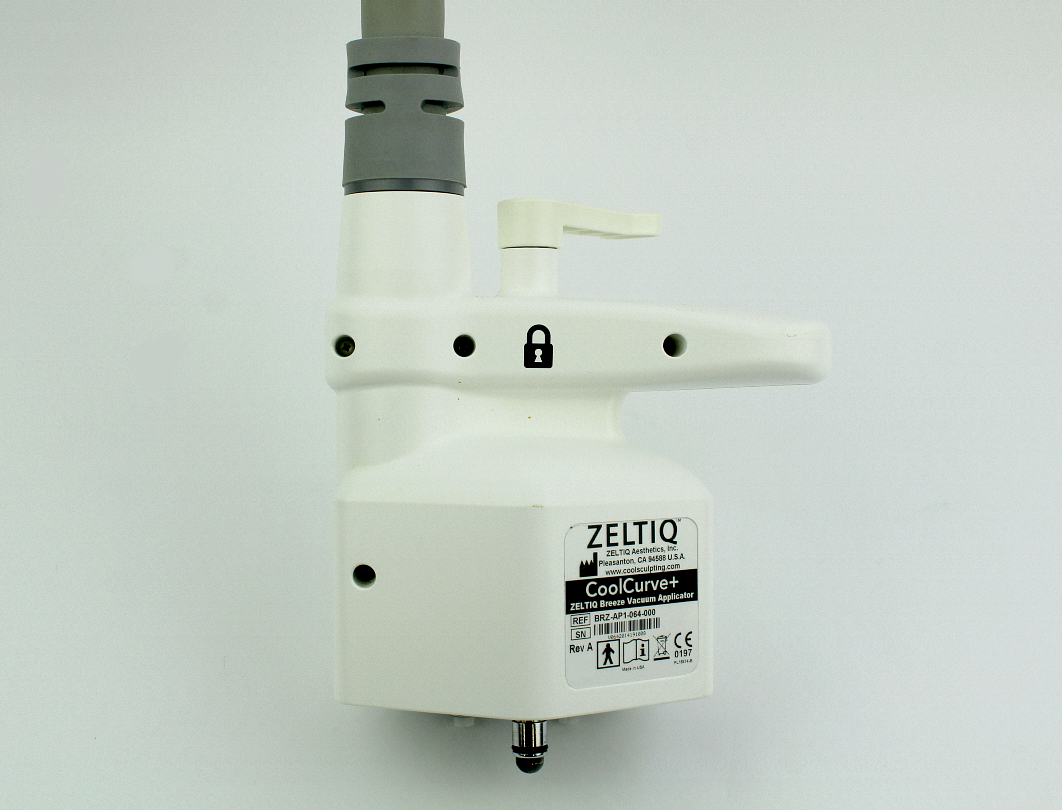 Zeltiq CoolSculpting CoolCurve+ Breeze Vacuum Applicator BRZ-AP1-064-000 HP 2014