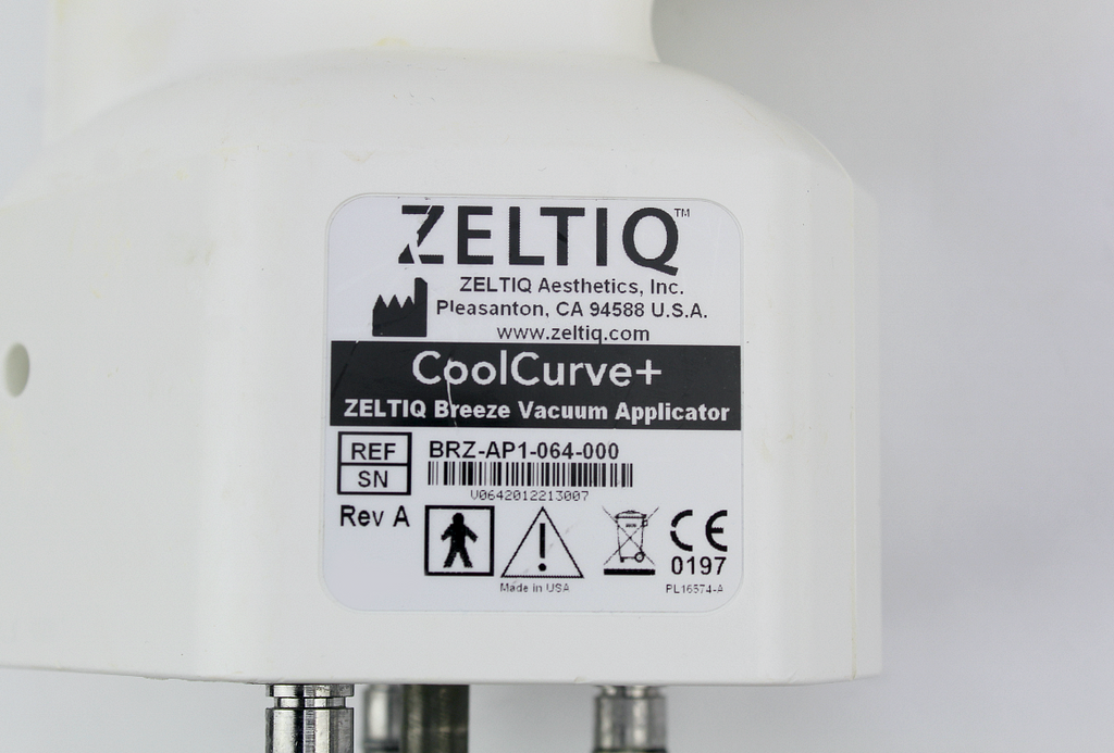 Zeltiq CoolSculpting CoolCurve+ Breeze Vacuum Applicator BRZ-AP1-064-000 2012