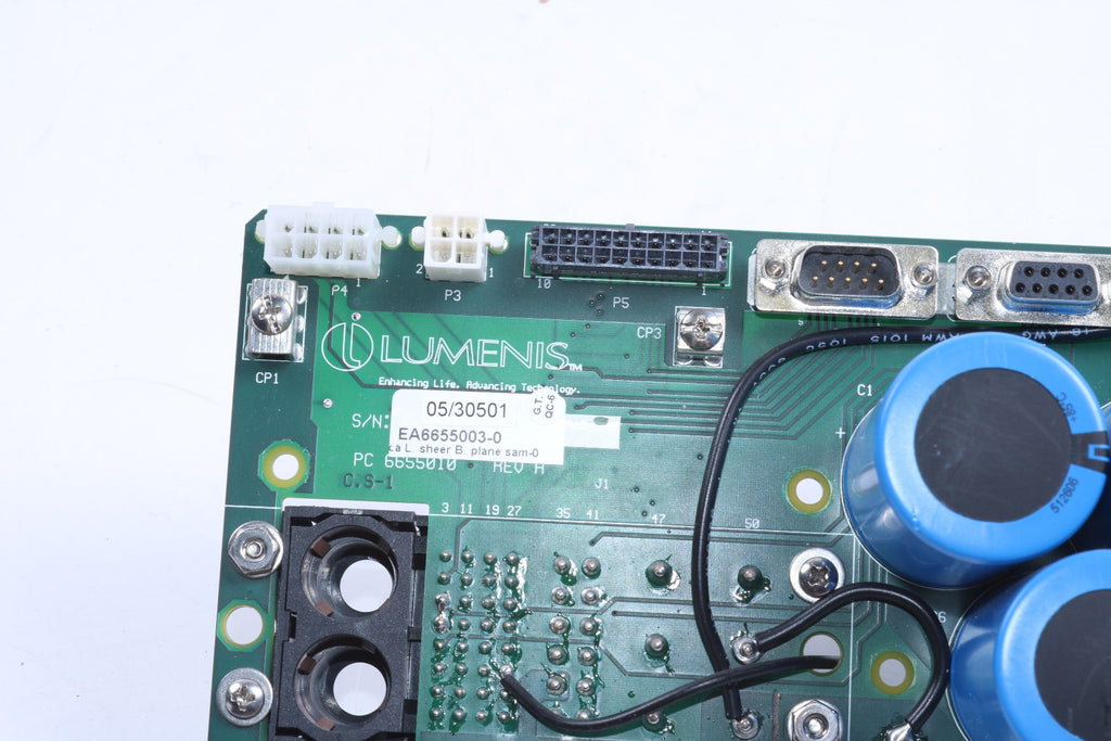 Lumenis Lume One LightSheer Laser Handpiece Backplane Capacitors EA6655003-0