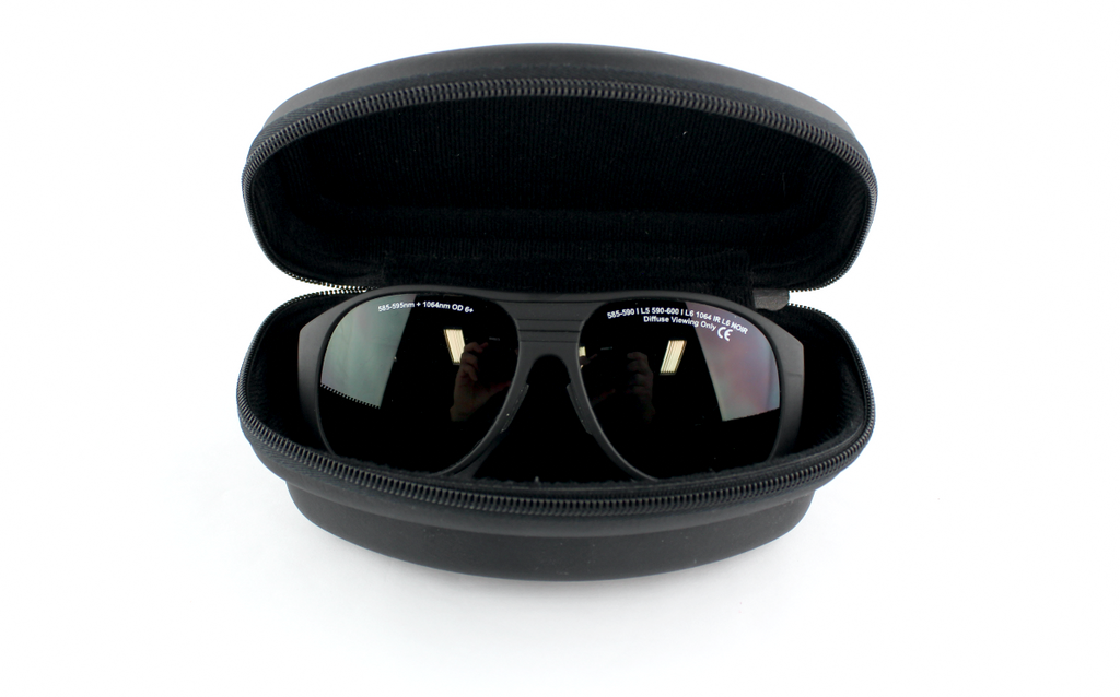 Cynosure Laser Safety Eyewear Glasses 585-595nm + 1064nm OD 6+