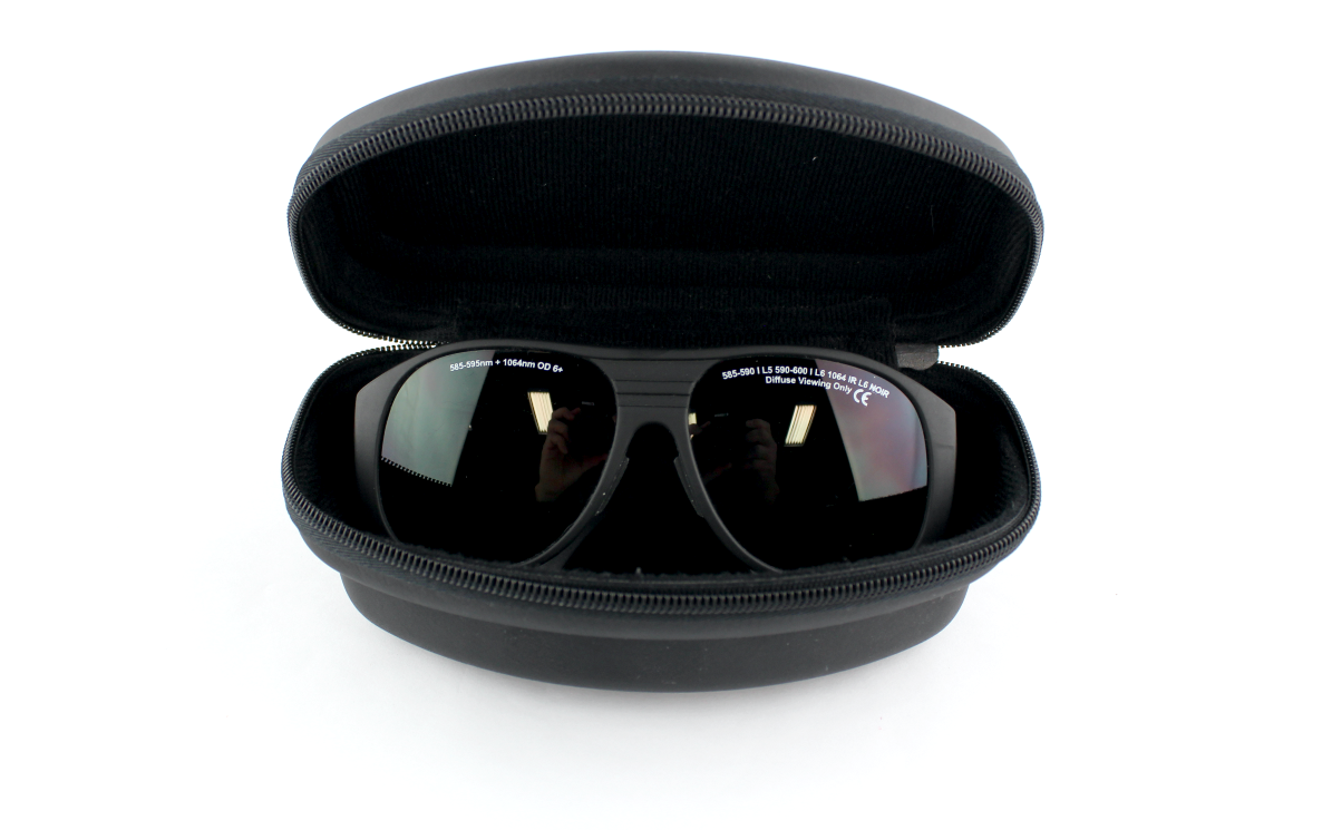 Cynosure Laser Safety Eyewear Glasses 585-595nm + 1064nm OD 6+