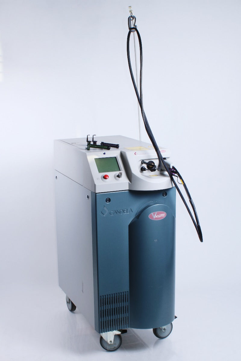 2002 Candela VBeam V Beam 1 Pulsed Dye 595 nm Vascular Acne Laser NEW DYE KIT