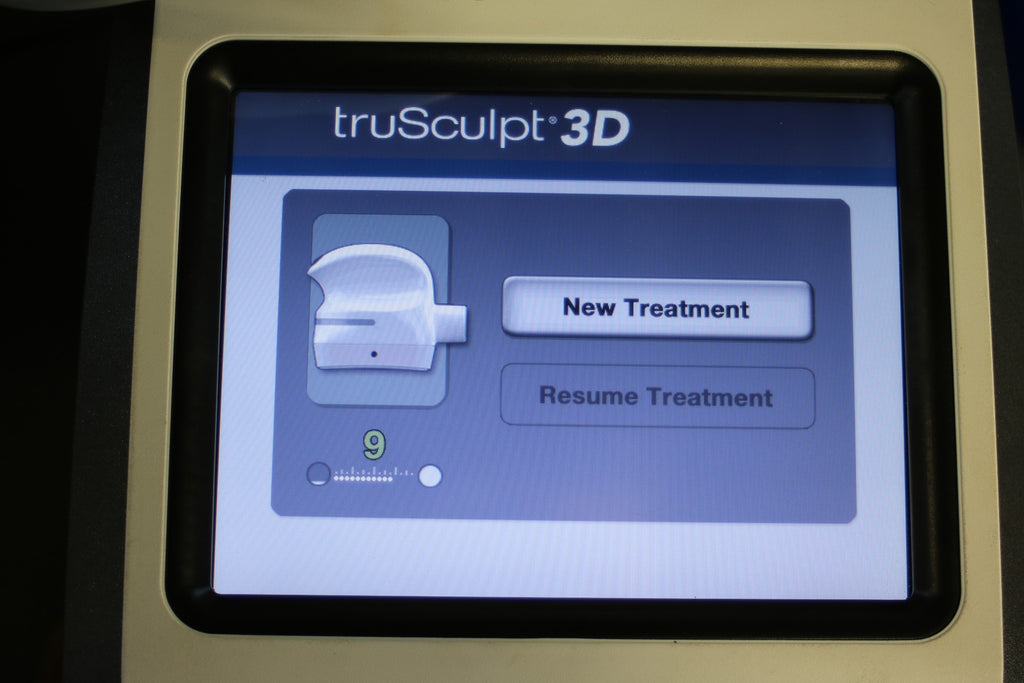 Cutera truSculpt 3D 2 MHz 40 cm2 Large RF Body Sculpting Handpiece 9 Treatments