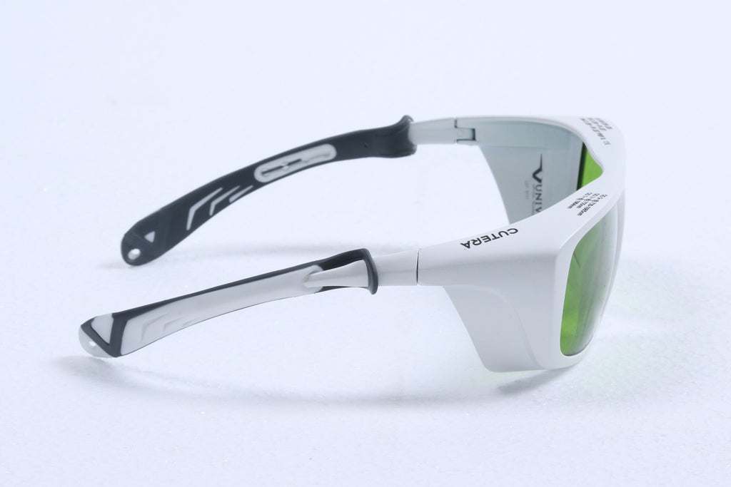 White Cutera Excel HR Laser Operator Eyewear Safety Glasses Nd:YAG Alex 755 1064