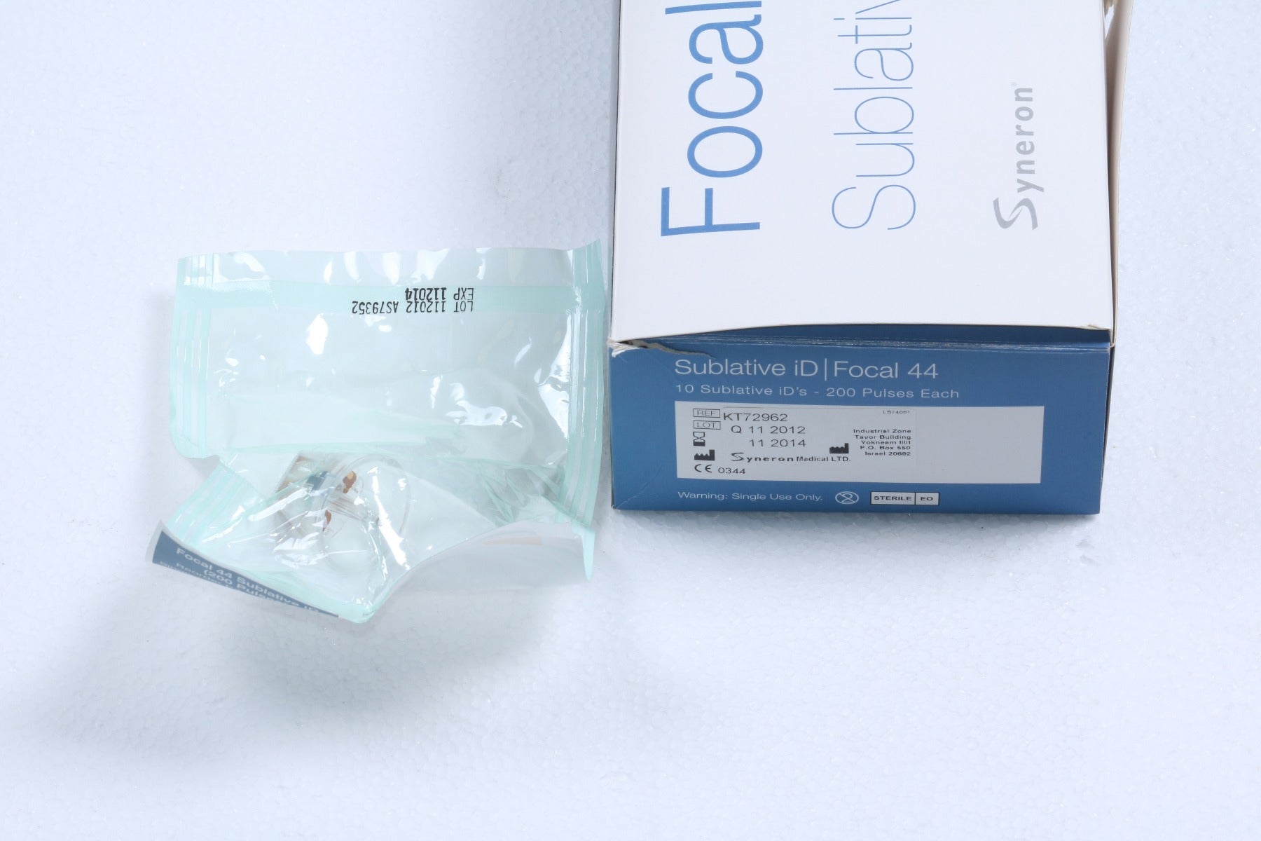 Syneron Focal 44 Sublative iD RF Wrinkles 200 Pulse 1 Tip Single KT7296 EXP 2014