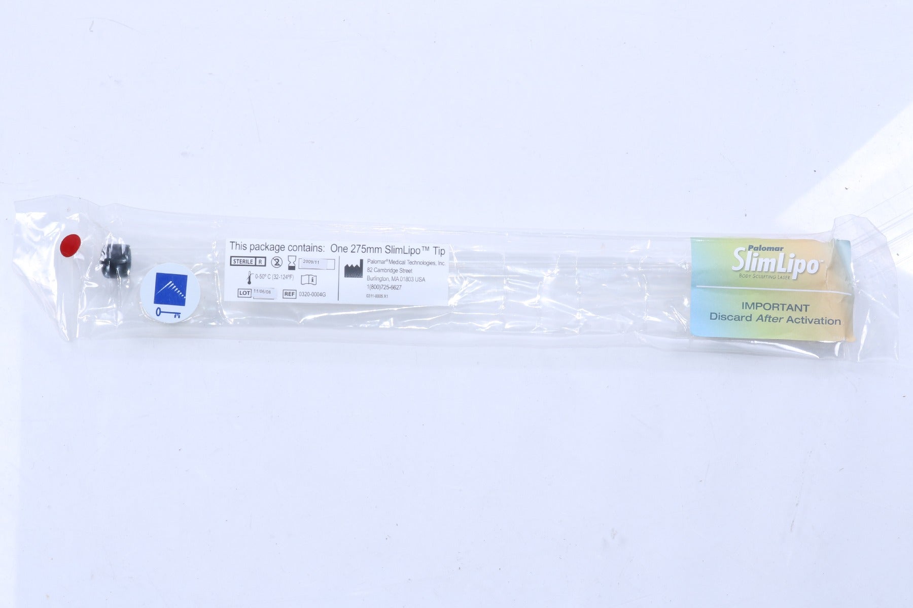 Palomar SlimLipo 275 mm Laser Body Sculpting Fiber Tip 0320-0004G EXP PASSED