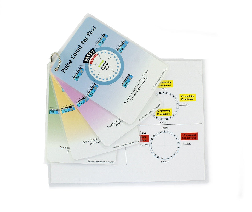Viveve Solutions Treatment Technique Clock LBL-123-en Pulses Remain Deliver Pass