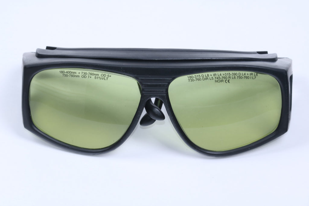 Oculo-Plastik Alexandrite Laser Operator Eyewear Safety Glasses 755 nm OD 7