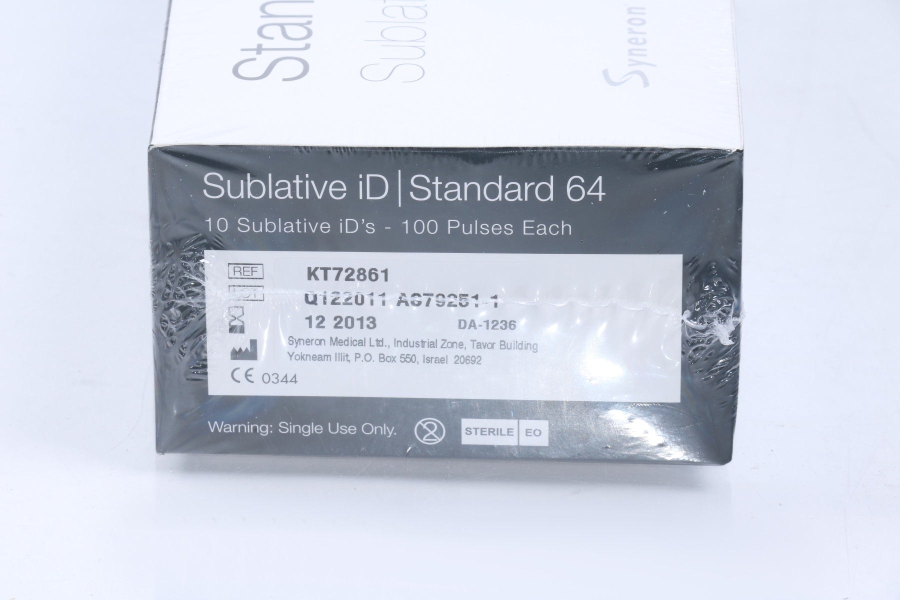 KT72861 Syneron Candela Standard 64 Sublative iD 100 Pulse NEW Box 10 Tip