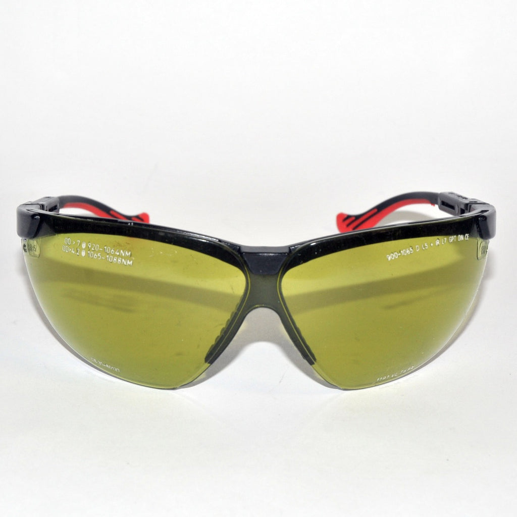 Glendale Green Tint Laser Operator Glasses 940 980 nm Diode 1064 Nd YAG IR NdYAG