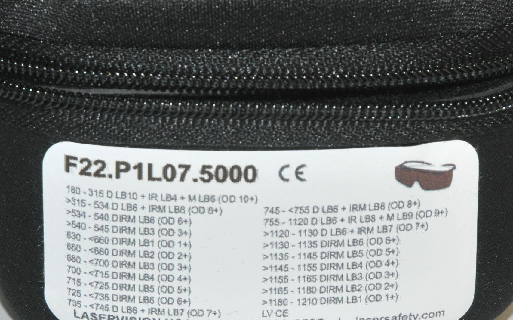 Laser Safety Glasses LaserVision Nd YAG Diode Alex Alexandrite Eye Eyewear