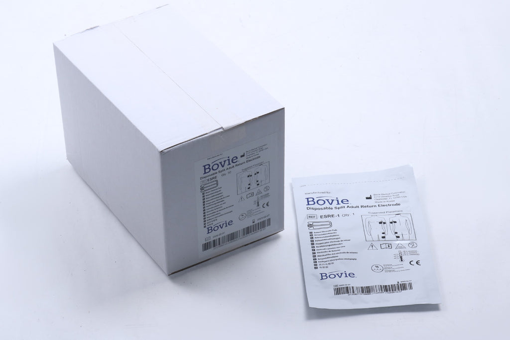 BTL Exilis Cutera TruSculpt Split Return Electrode Grounding Pad Bovie ESRE 50ct