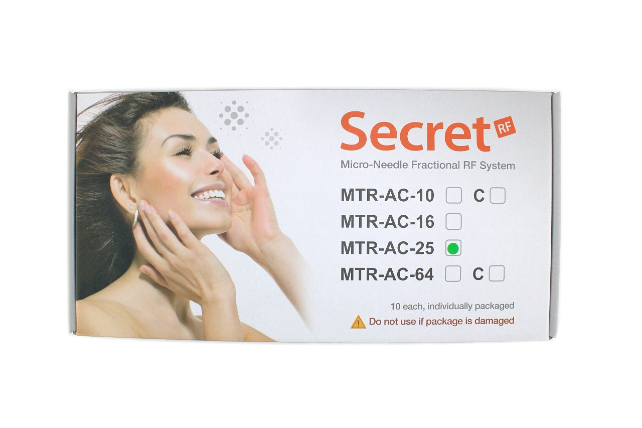 ilooda SecretRF Microneedle OEM Tips 25 Pin Non-Insulated MTR-AC-25 x10Pcs