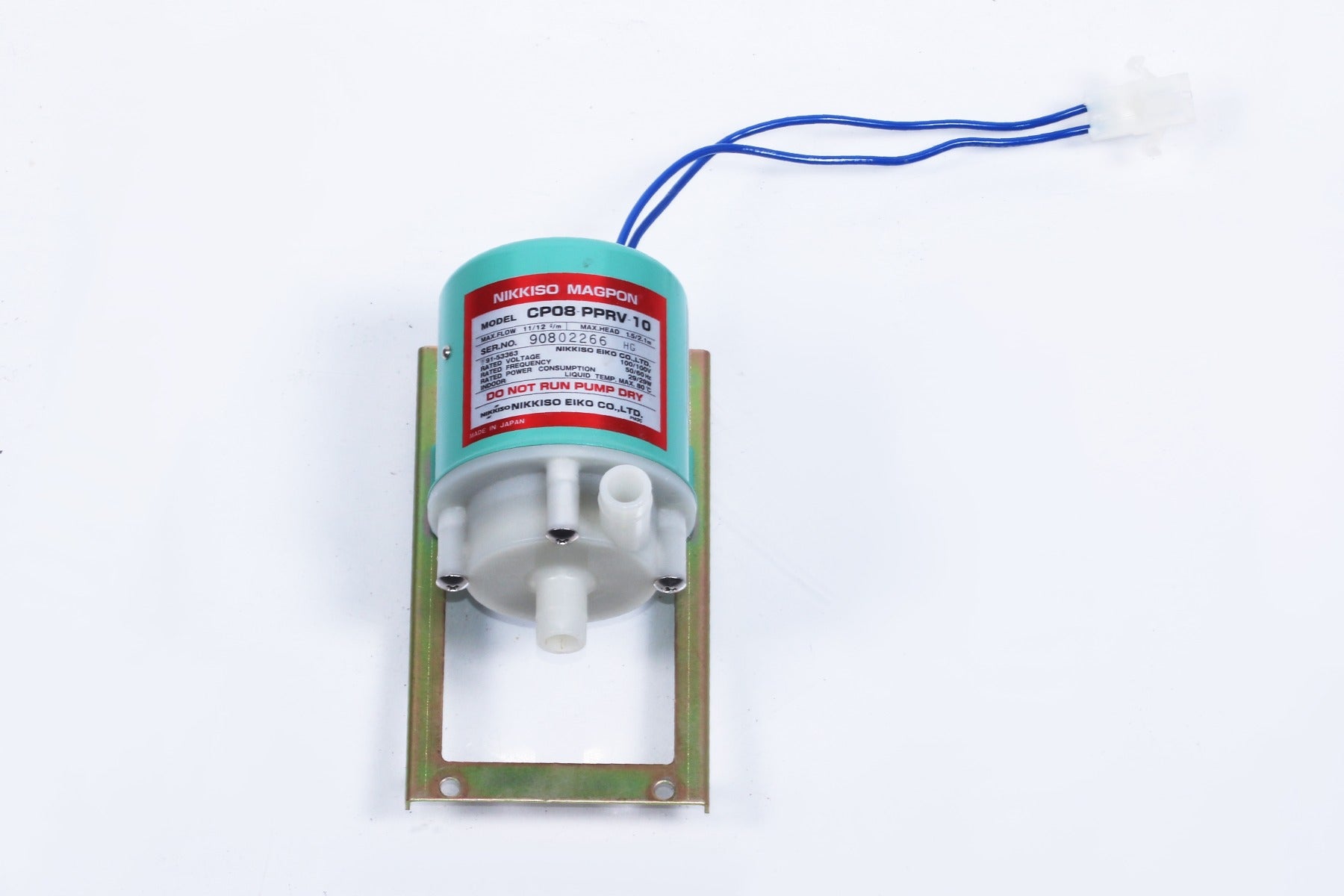 Lutronic Mosaic eCO2 CO2 Laser Water Pump Nikkiso Magpon CP08-PPRV-10 PARTS