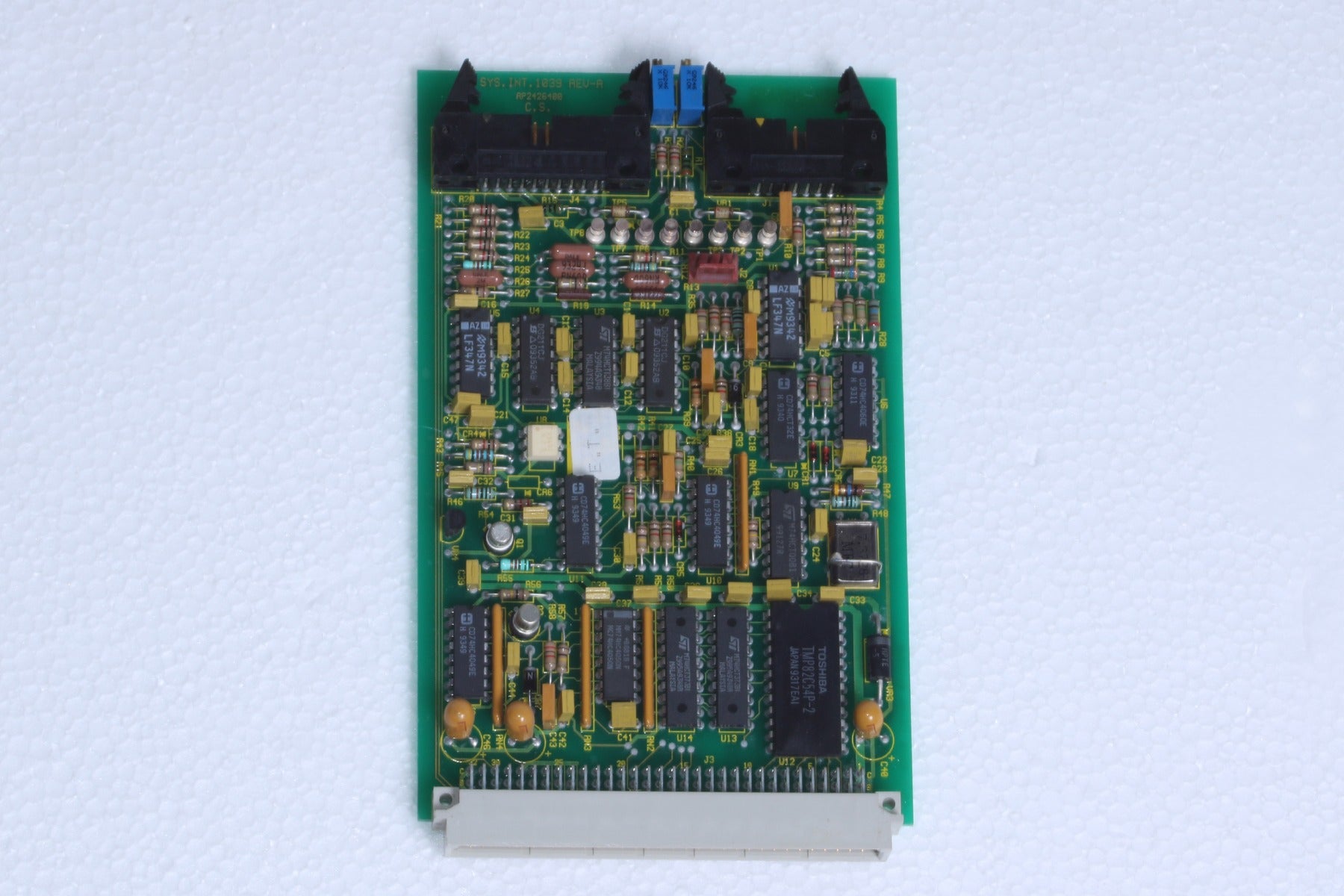Sharplan Surgicenter 40W 20C CO2 Laser System Interface Board PCB 1039 OPTO PART