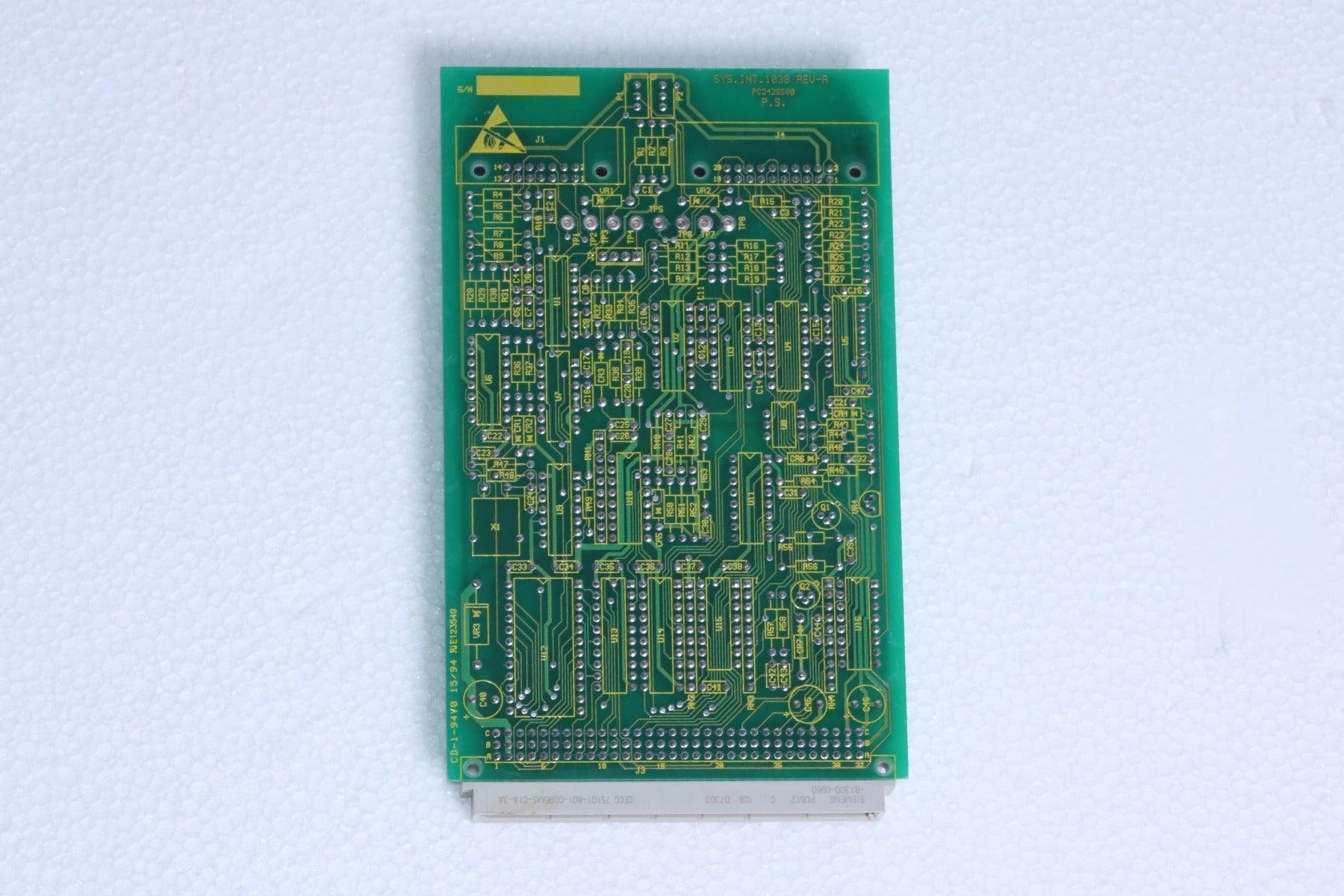 Sharplan Surgicenter 40W 20C CO2 Laser System Interface Board PCB 1039 OPTO PART