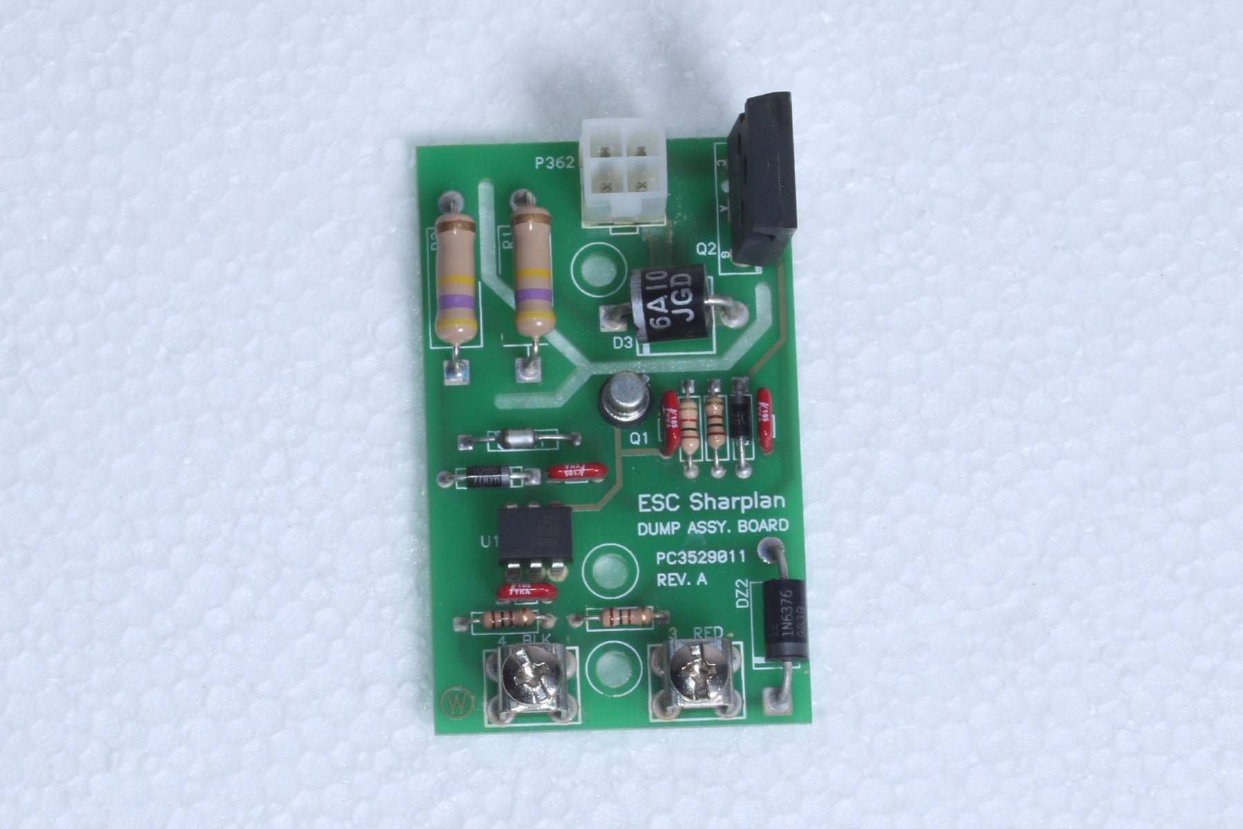 Sharplan Surgicenter 40W CO2 Laser Dump PCB Board PC3529011 UNTESTED AS IS