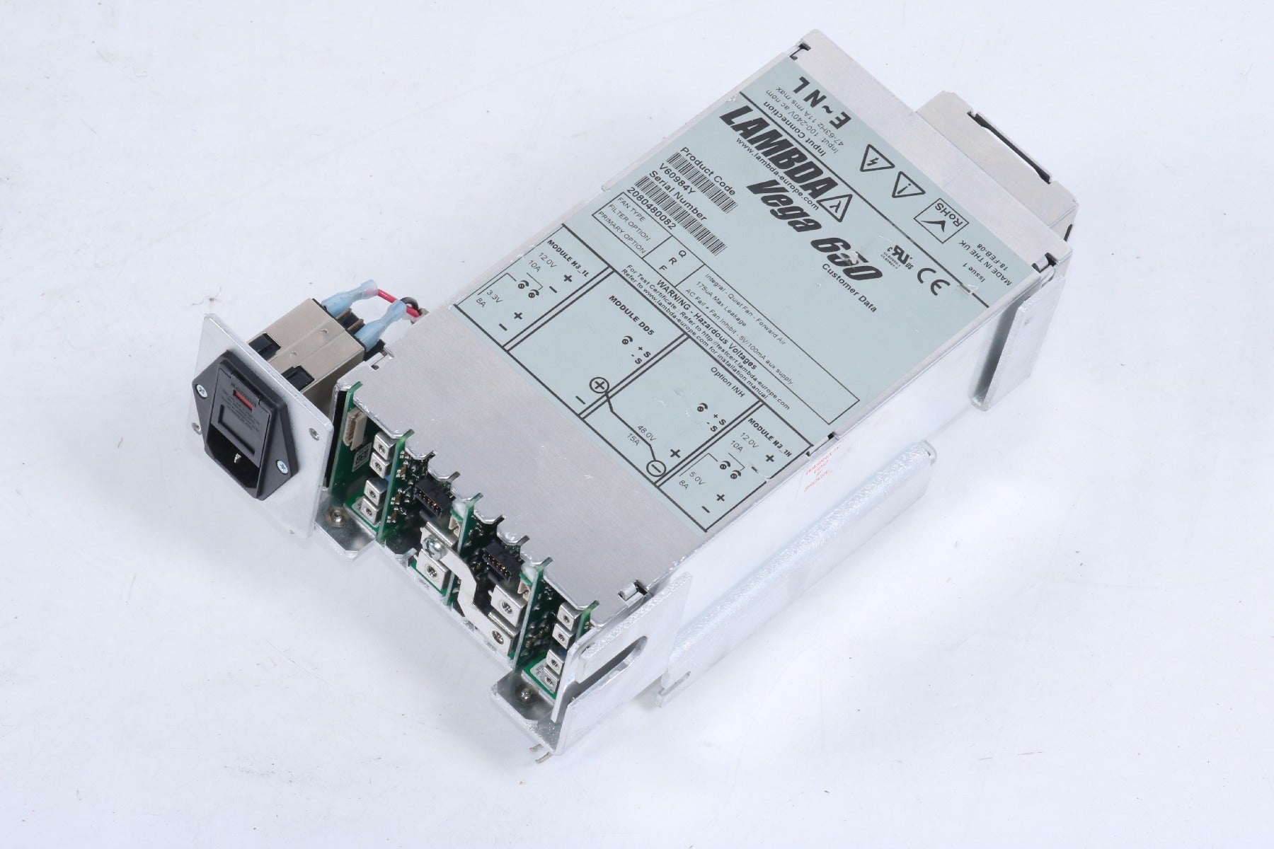 Solta Fraxel Repair Laser High Voltage Power Supply LAMBDA Vega 650 V60984Y