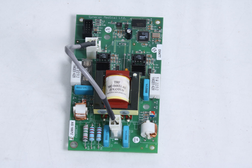Syneron VelaSmooth Computer Control PCB PC00022 UNTESTED AS IS FOR PARTS