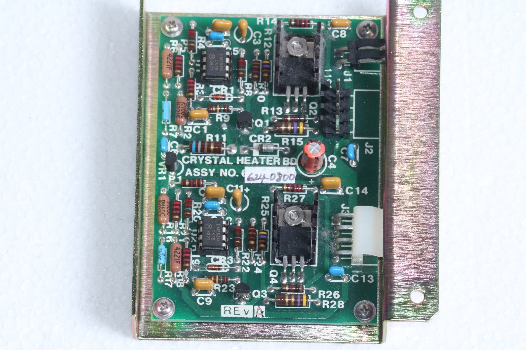 ConBio MedLite 4 Laser KTP Heater Control Board PCB 624-0800 UNTESTED AS IS