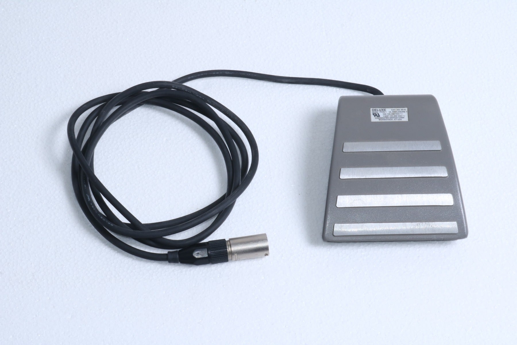 ConBio MedLite 4 IV Laser Electric Foot Pedal Trigger Switch Footswitch 85-S