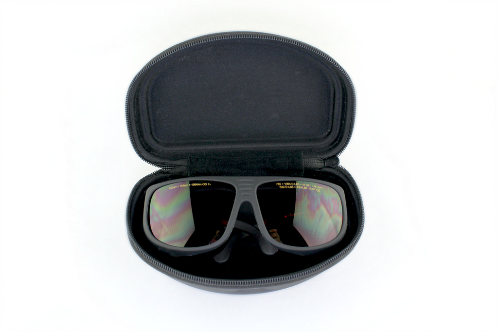 Laser Protective Eyewear UV400 532nm + 755nm + 1064nm OD7 Glasses