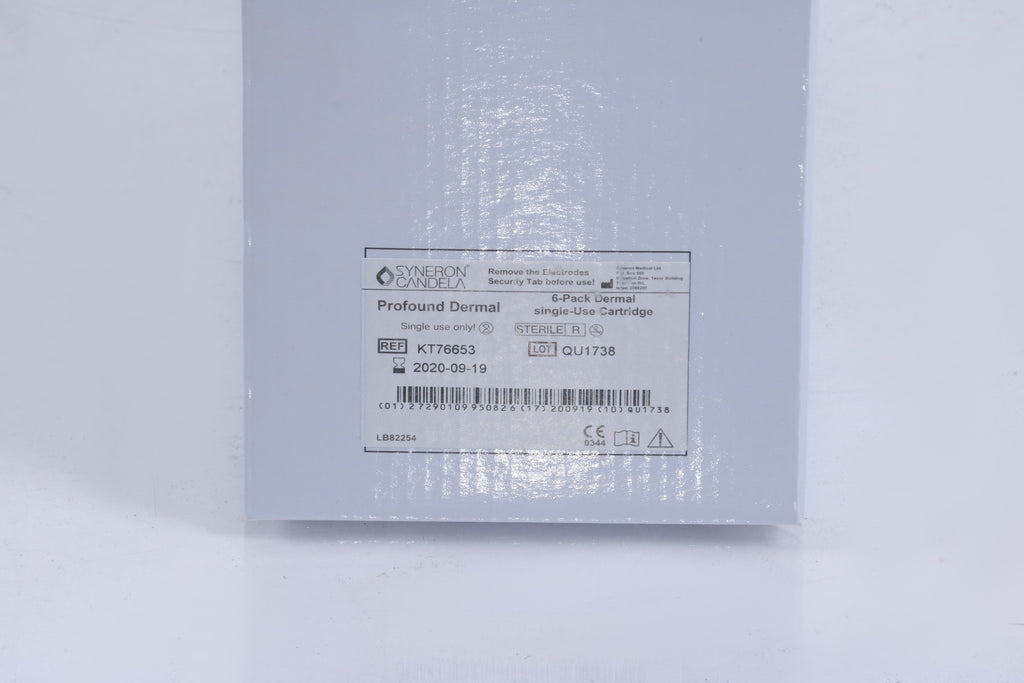 Syneron Candela Profound RF Microneedle Dermal Cartridge Tip KT76653 6 Pack EXP