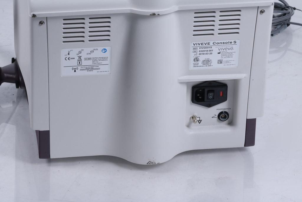2018 Viveve S RF Womens Intimate Collagen Rejuvenation Cryogen Cooled