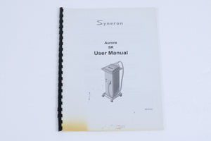 April 2001 Syneron Aurora SR elos IPL Hair Removal Operator Manual DC07101