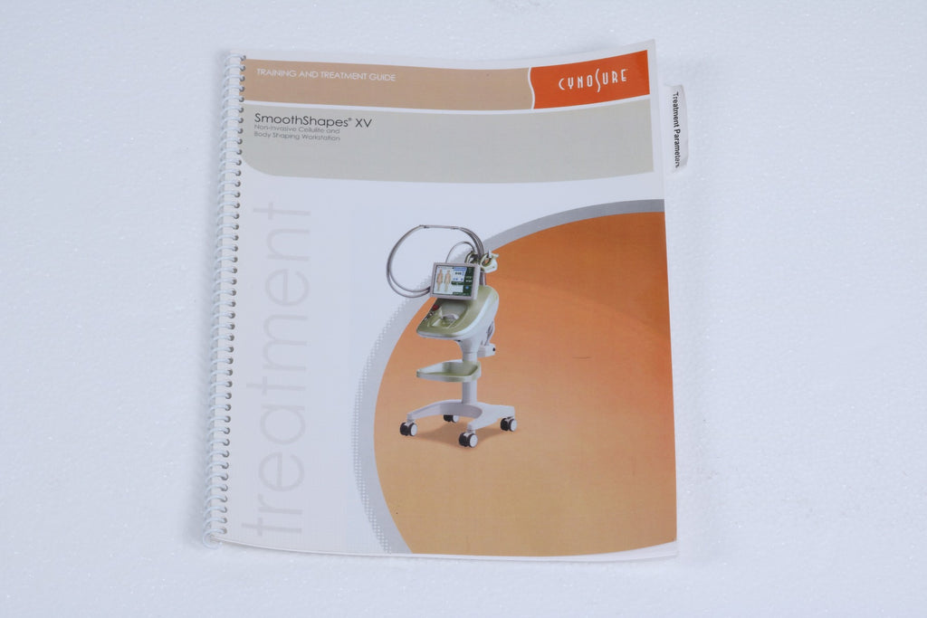 2010 Cynosure SmoothShapes XV Smooth Shapes Training & Treatment Guide 11696-TTG