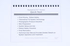 2003 Thermage ThermaCool TC Quick Start Safety Training Guide Manual MK3001A