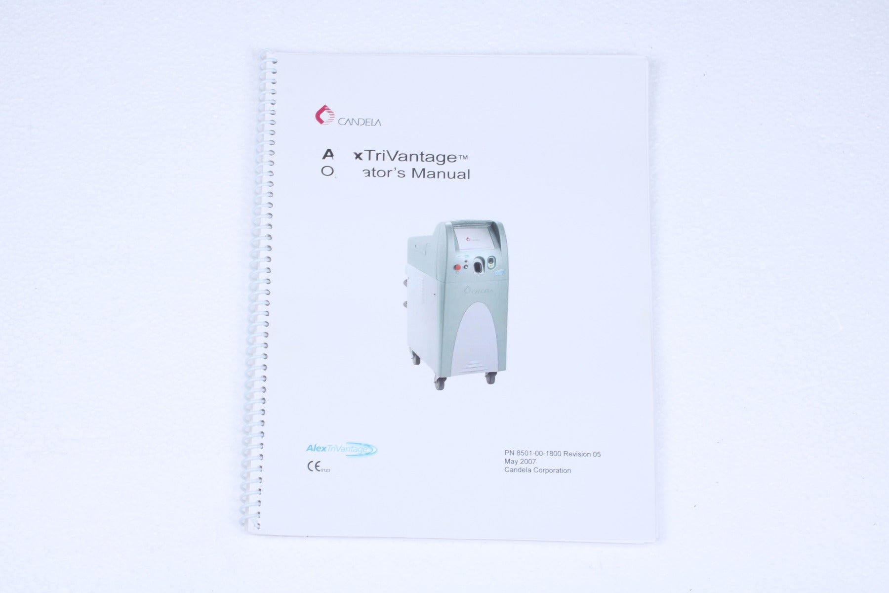 2007 Candela Alex TriVantage ATV Laser Operator Manual 8501-00-1800 Used REV 05