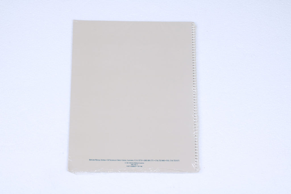 1992 Birtcher Hyfrecator Plus Model 7-797 Operator Manual 7-797-OM REV C NEW